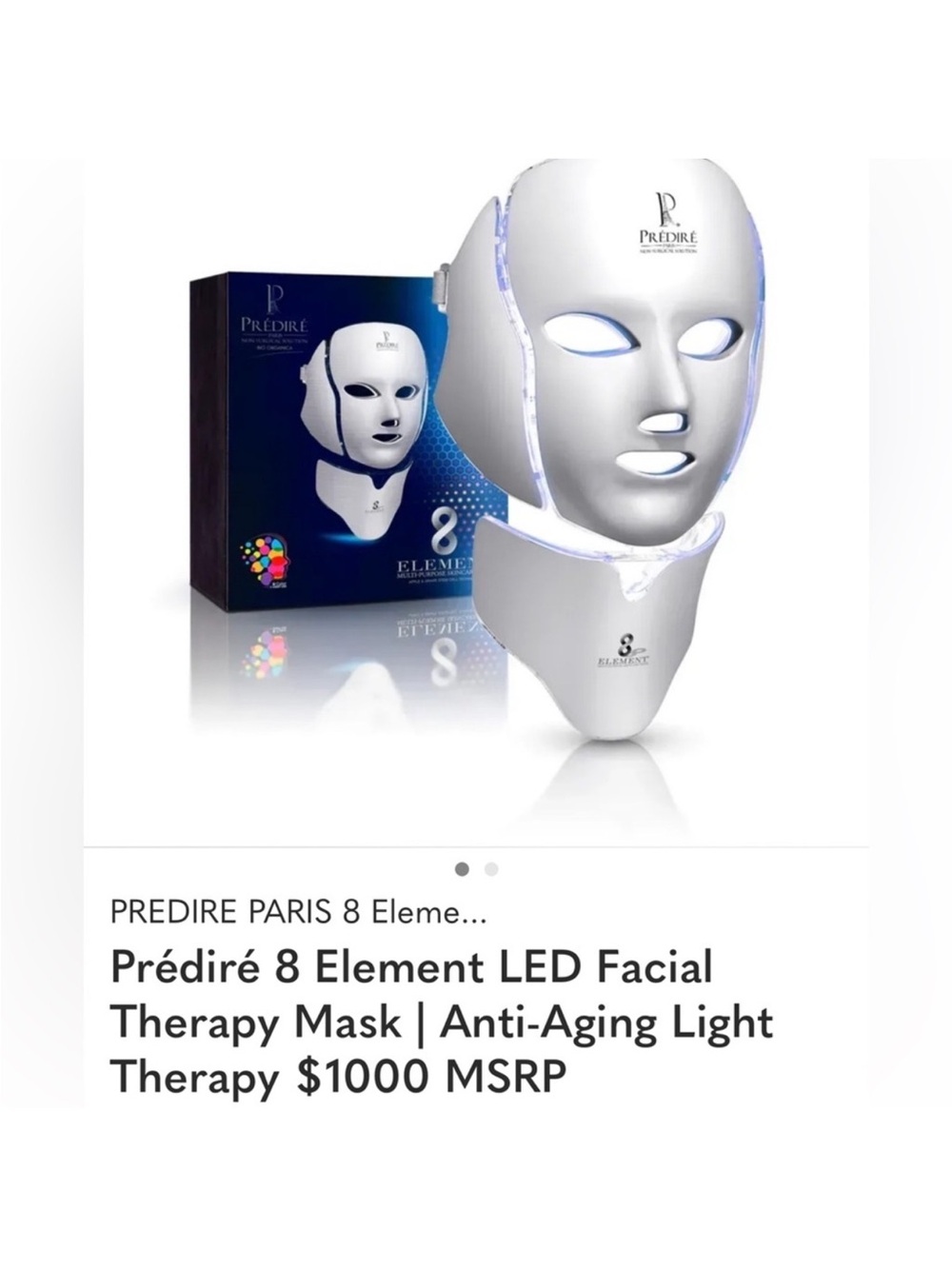Predire 8 Element LED Skincare Mask 🤍 - Picture 2 of 16